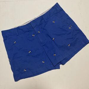 Jones New York Blue Bee Shorts